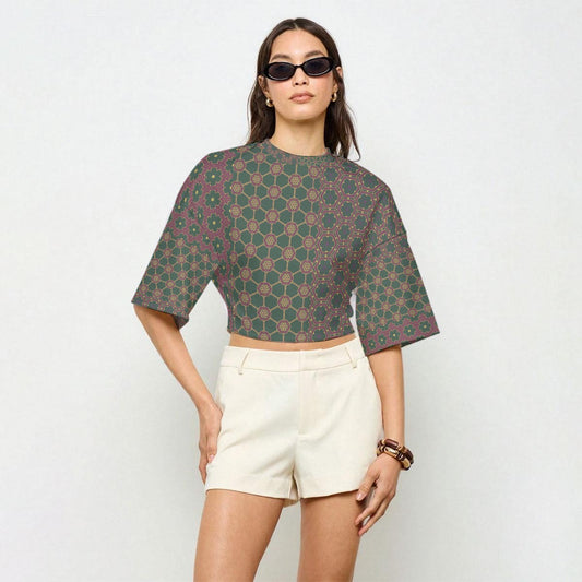 EucalyptusLeaf - Casual Crop Top