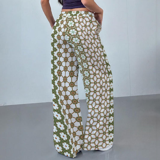 DivineStems - Drawstring Baggy Trousers