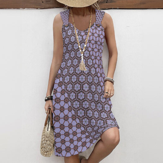 DaysOfLavender - Hoop Suspeder Dress