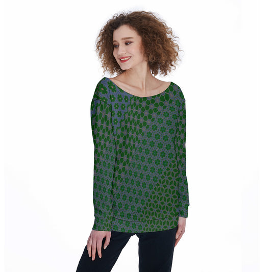 SaucyBloom - Off Shoulder Ssweatshirt