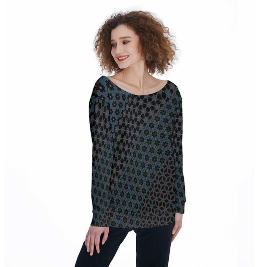 Celestial - Off Shoulder Ssweatshirt