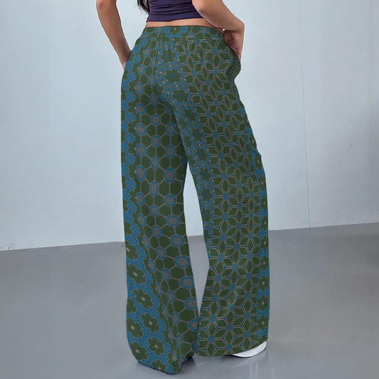 OliveSky - Drawstring Baggy Trousers