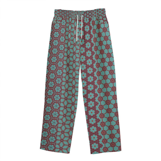 SultryCyan - Cotton Unisex Pants