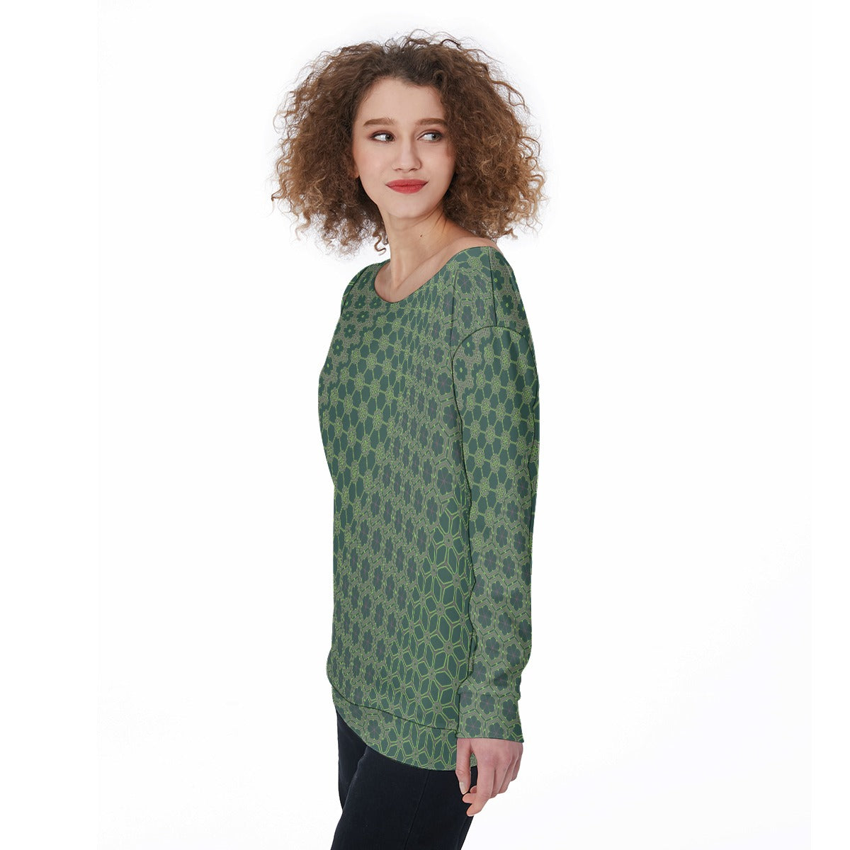 PeaSoup - Off Shoulder Ssweatshirt