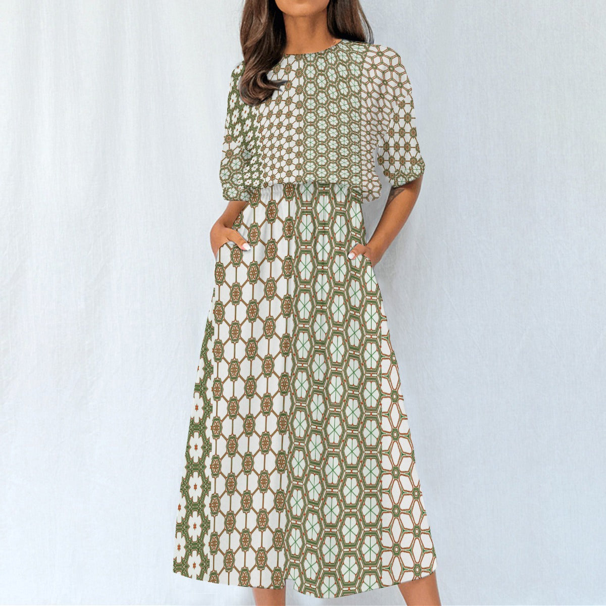 DivineStems - Knee Length Dress