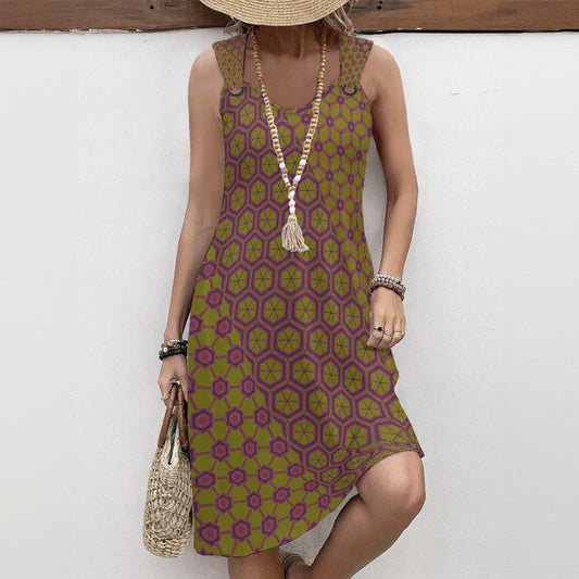 SplitPea - Hoop Suspeder Dress