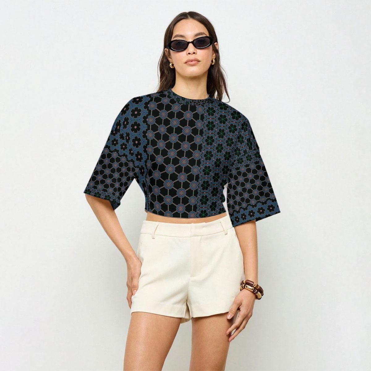 Celestial - Casual Crop Top