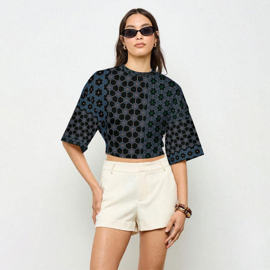 Celestial - Casual Crop Top