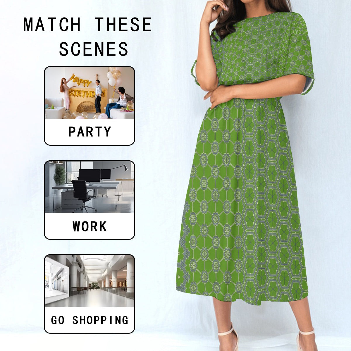 LimonAid - Knee Length Dress