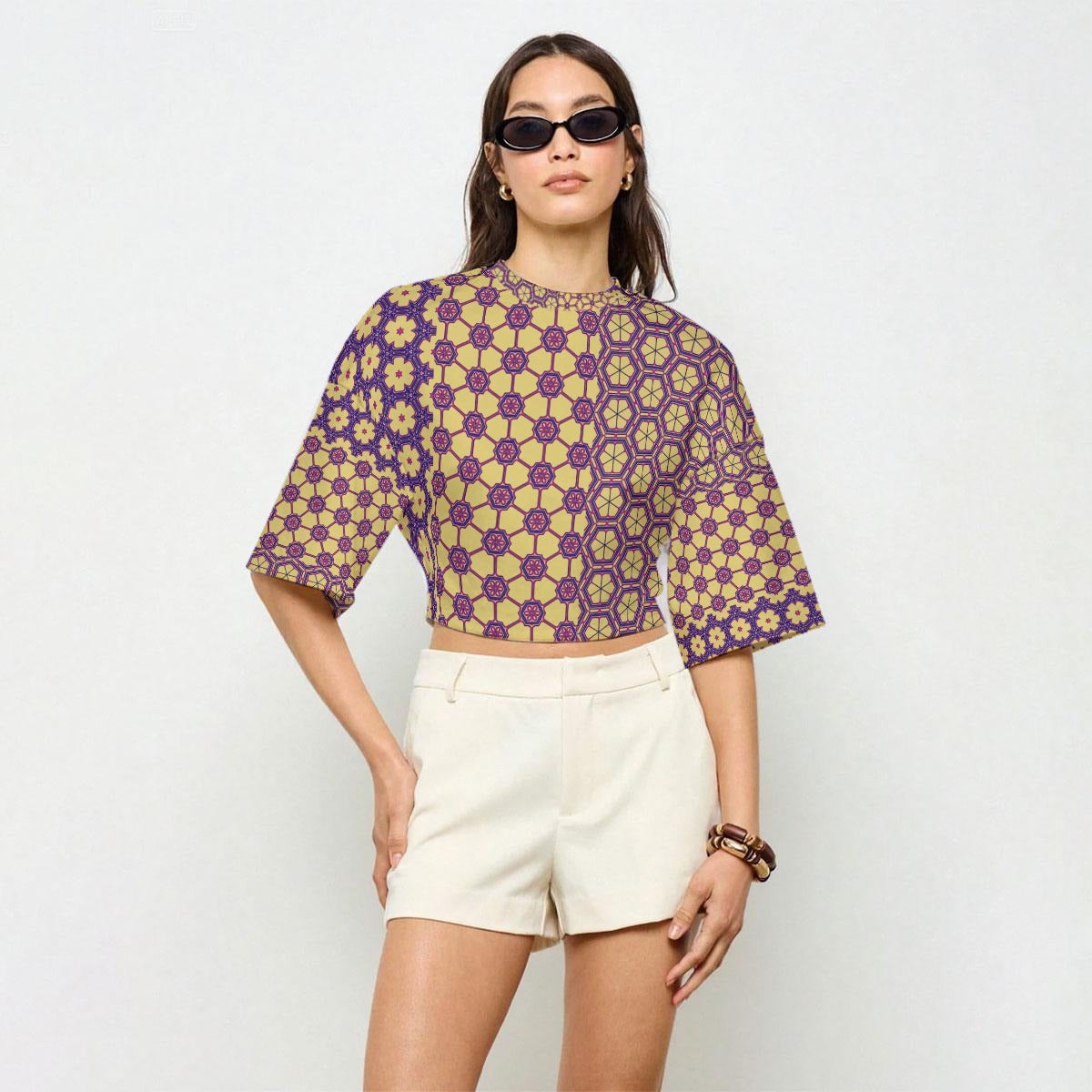 CornFlower - Casual Crop Top