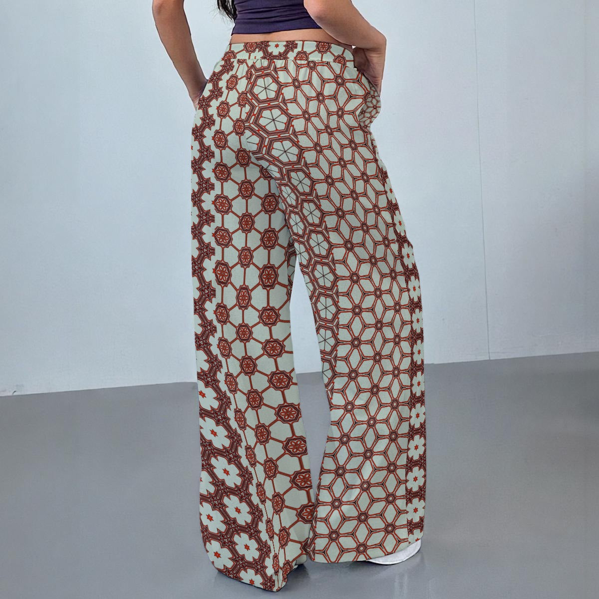 RainFlower - Drawstring Baggy Trousers