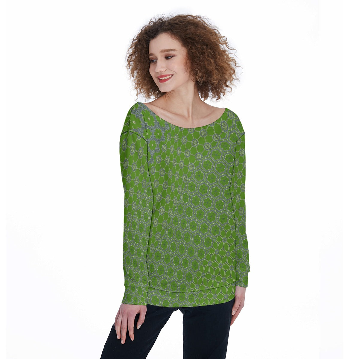 LimonAid - Off Shoulder Ssweatshirt