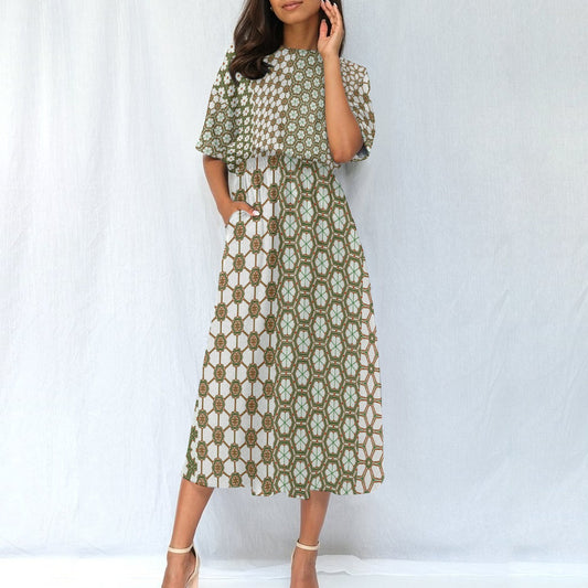 DivineStems - Knee Length Dress