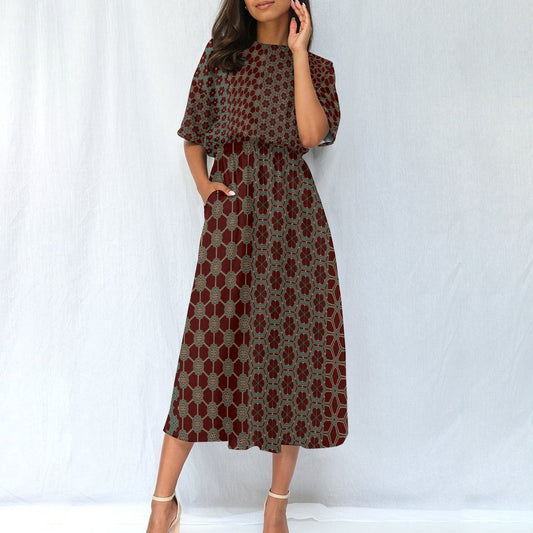 EarthlyTemple - Knee Length Dress