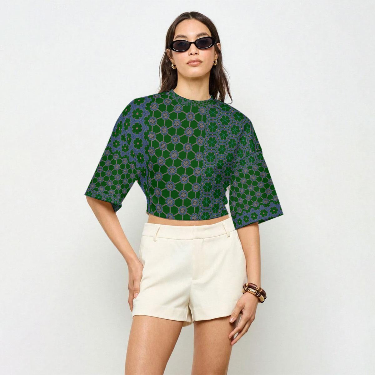 SaucyBloom - Casual Crop Top