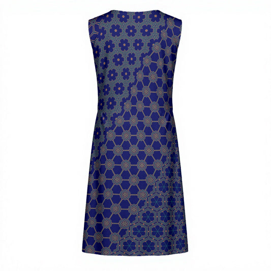 RegalNavy - Hoop Suspeder Dress