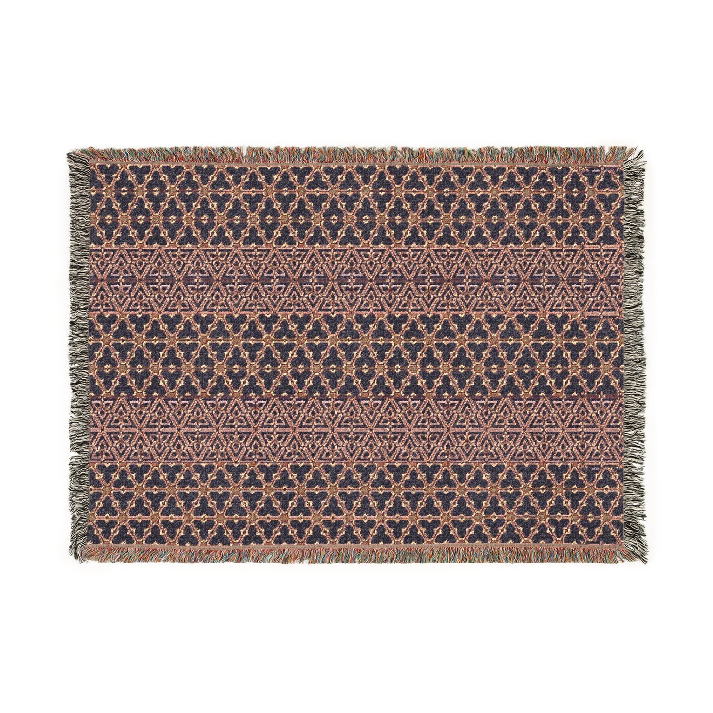 Cozy Violet Woven Blanket