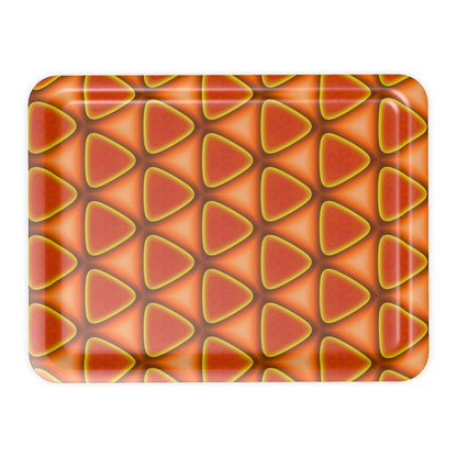 geometric pattern trays