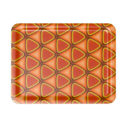 geometric pattern trays
