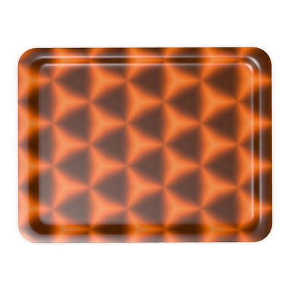 geometric pattern trays