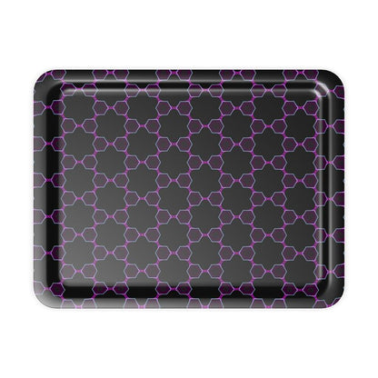 geometric pattern trays