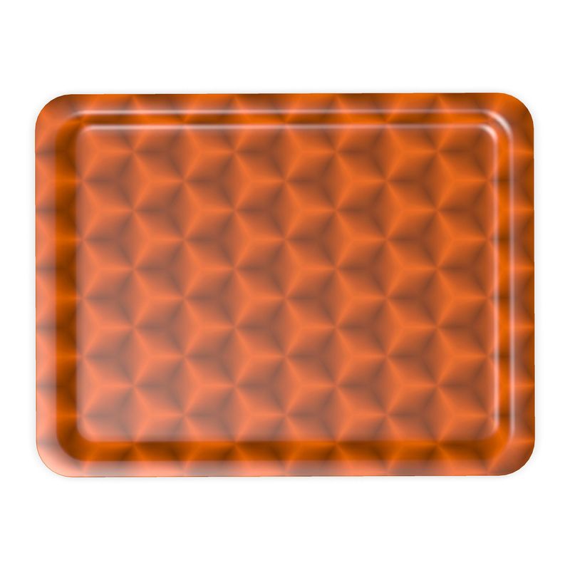 geometric pattern trays