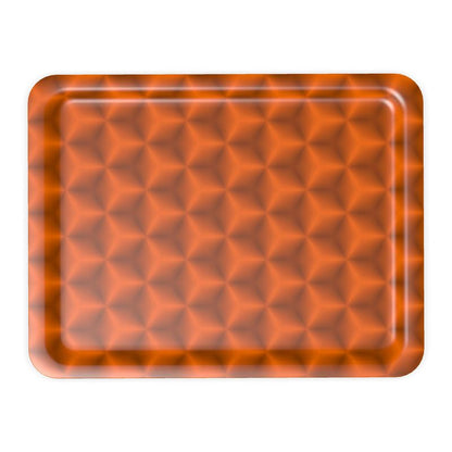 geometric pattern trays