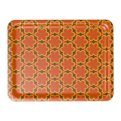 geometric pattern trays