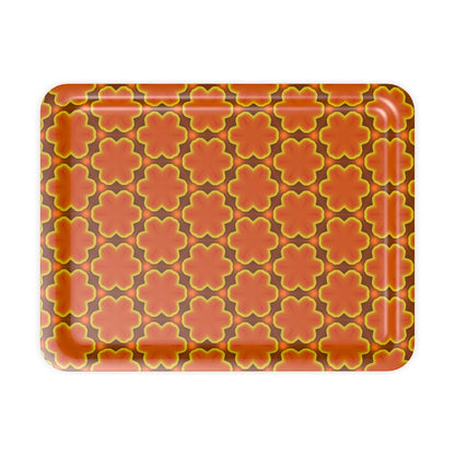 geometric pattern trays
