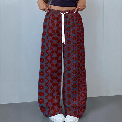 SacredRose - Drawstring Baggy Trousers