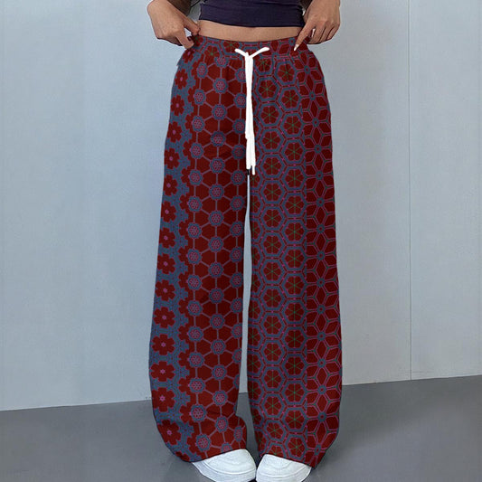 SacredRose - Drawstring Baggy Trousers