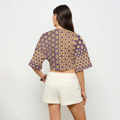 CornFlower - Casual Crop Top