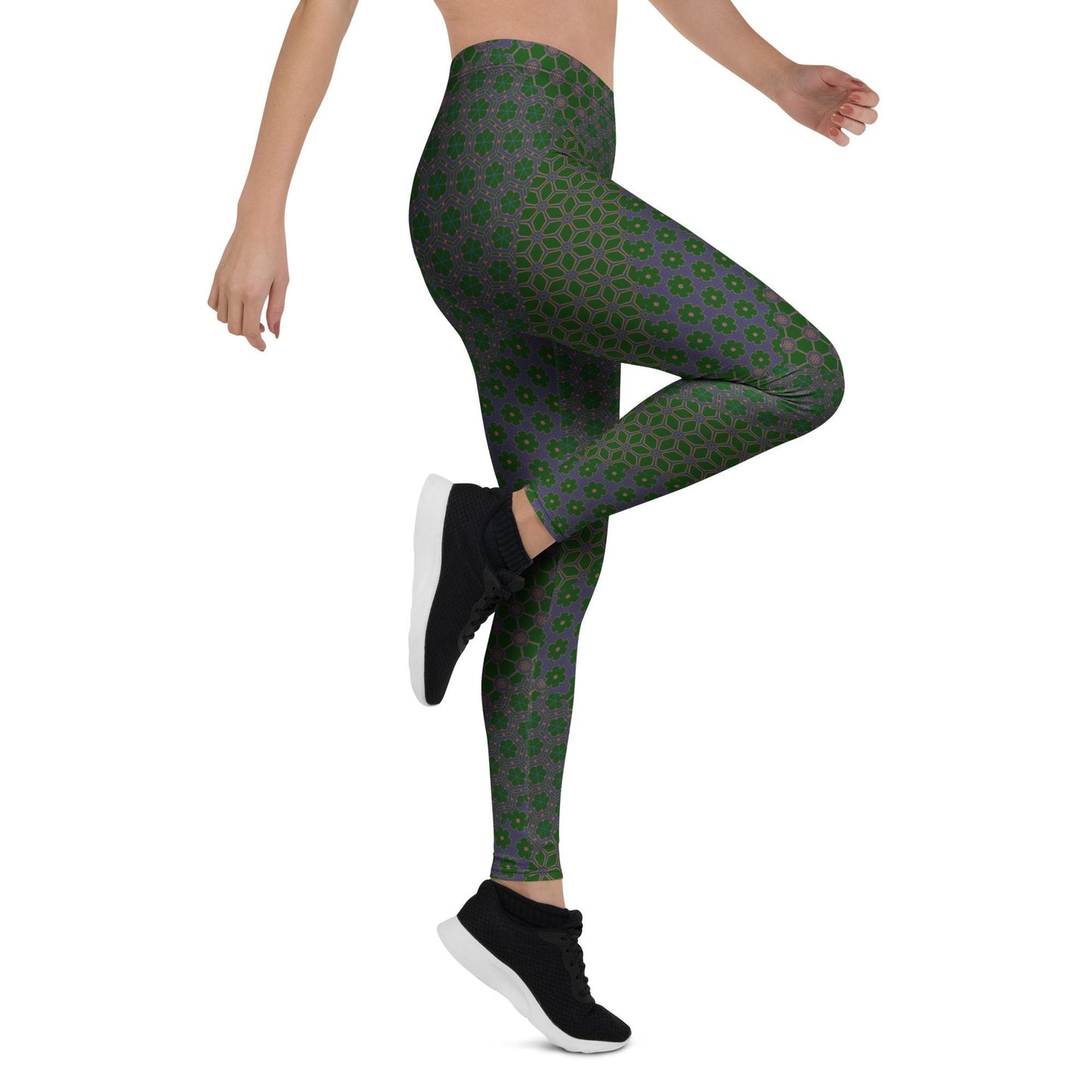 Saucy Green Leggings