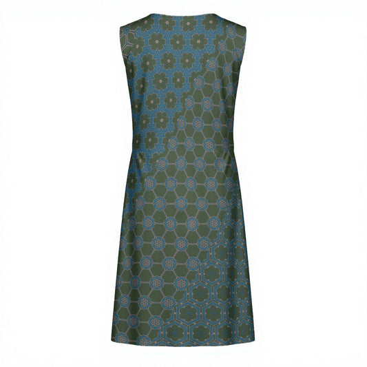 OliveSky - Hoop Suspeder Dress
