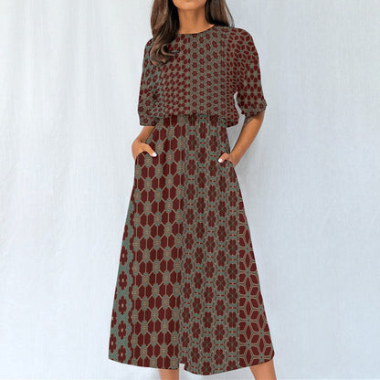 EarthlyTemple - Knee Length Dress