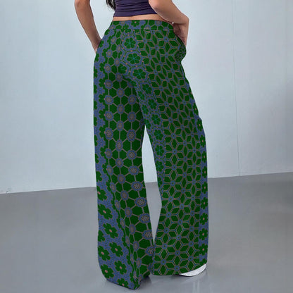 SaucyBloom - Drawstring Baggy Trousers