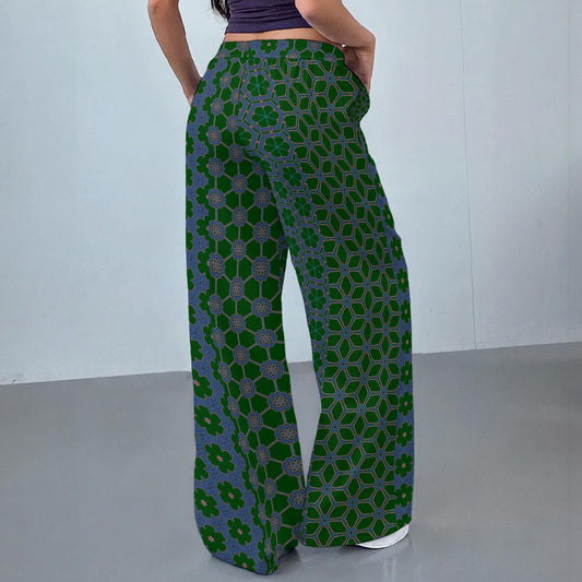 SaucyBloom - Drawstring Baggy Trousers