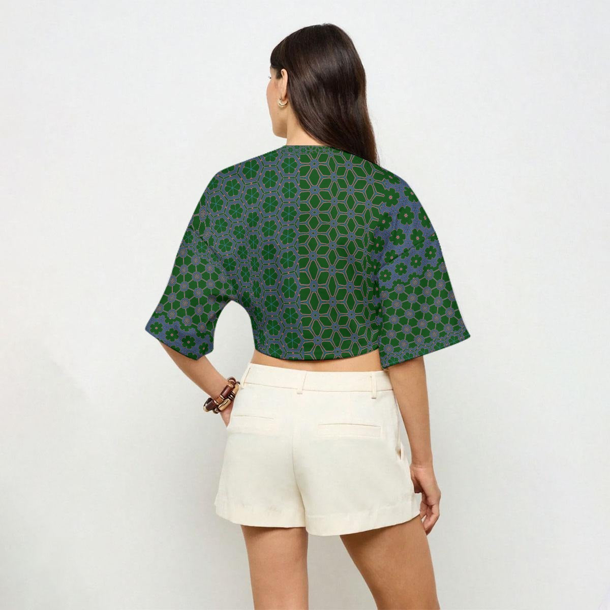 SaucyBloom - Casual Crop Top