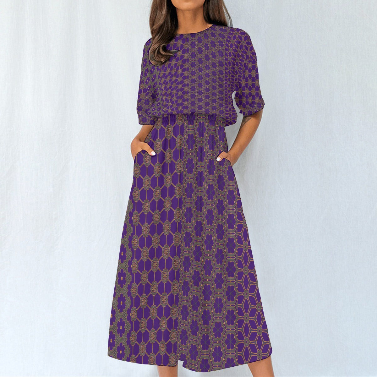 LakeShow - Knee Length Dress