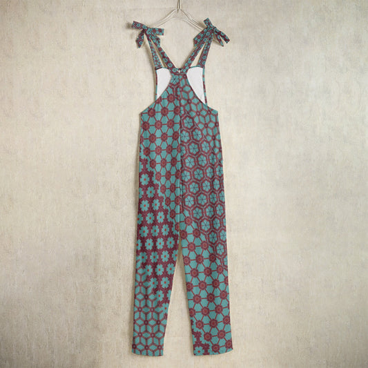 SultryCyan - Strappy Jumpsuit