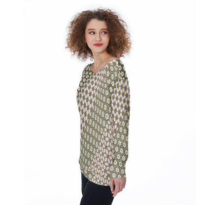 DivineStems - Off Shoulder Ssweatshirt