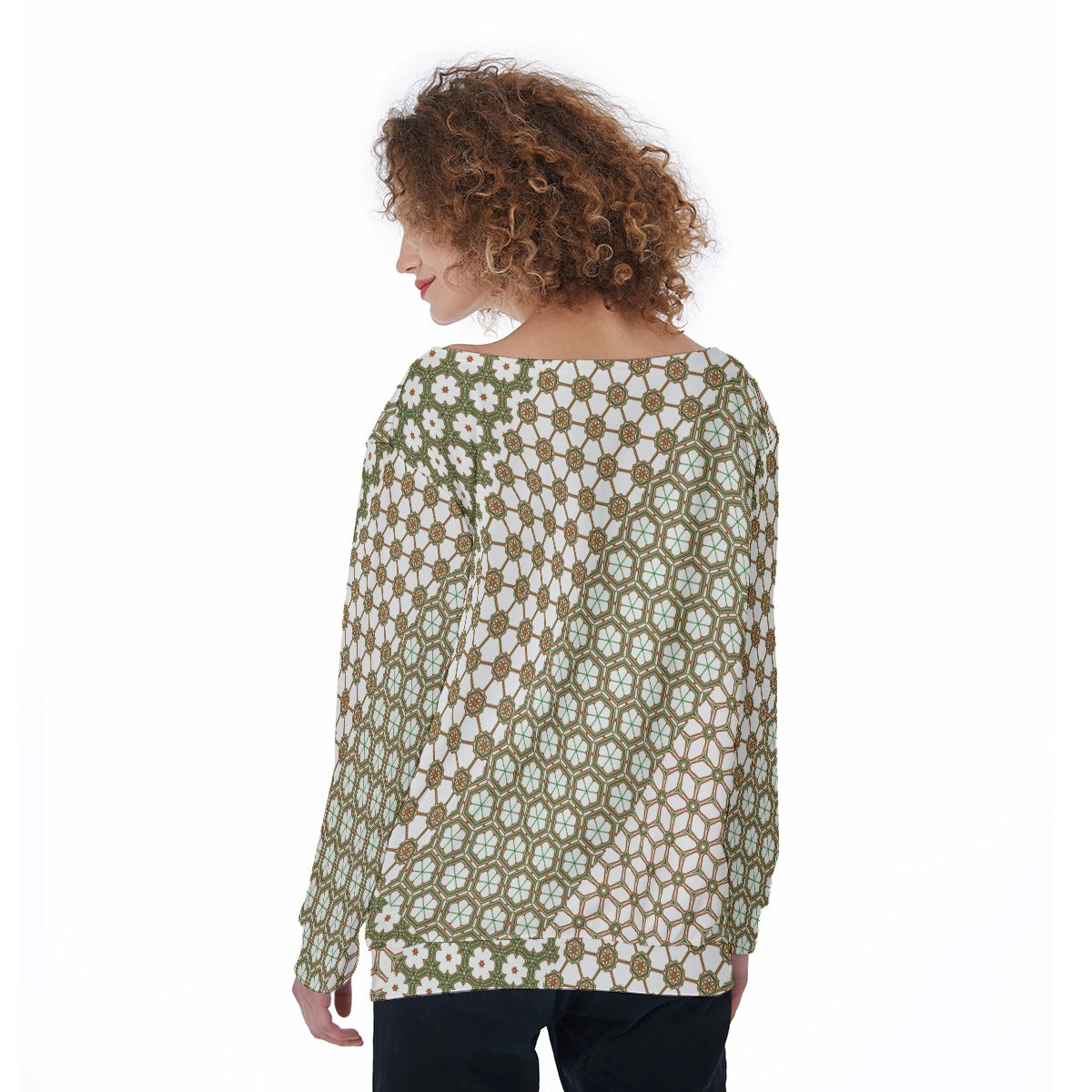 DivineStems - Off Shoulder Ssweatshirt