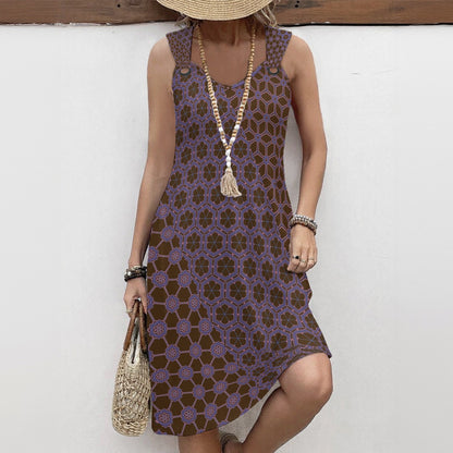 GroundGem - Hoop Suspeder Dress