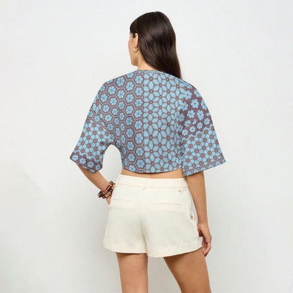 3/4 Sleeve Half Shirt