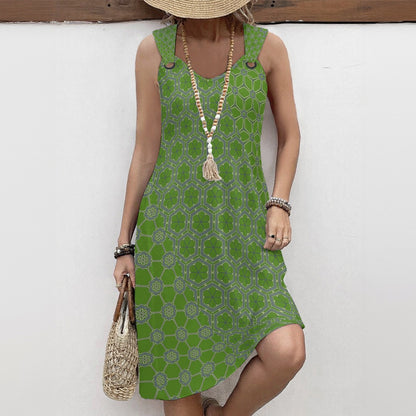 LimonAid - Hoop Suspeder Dress