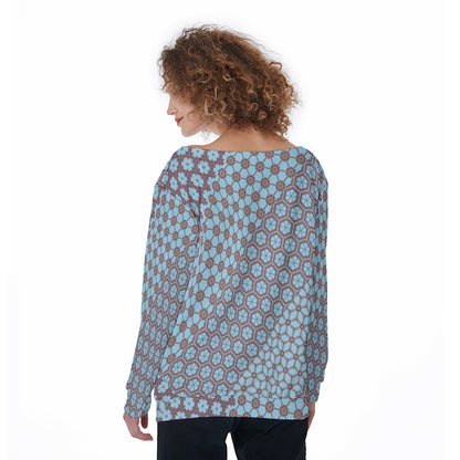 SunRise - Off Shoulder Ssweatshirt