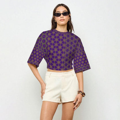 LakeShow - Casual Crop Top