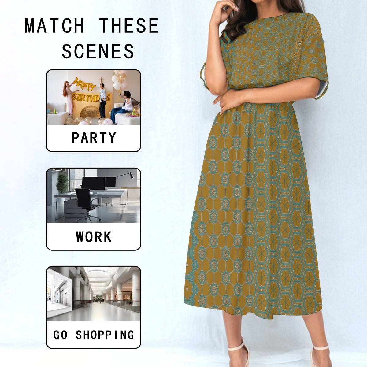 Guldens - Knee Length Dress