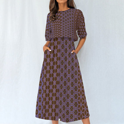 GroundGem - Knee Length Dress