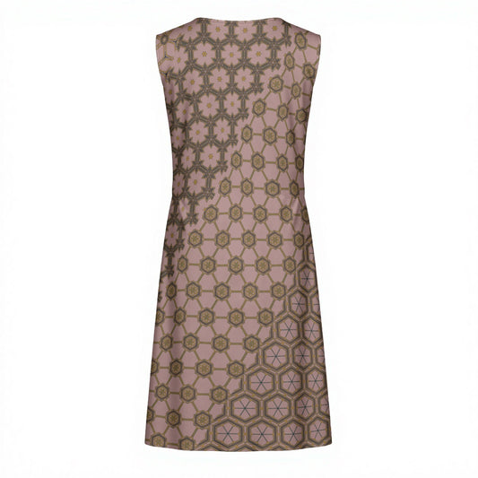 PalePink - Hoop Suspeder Dress